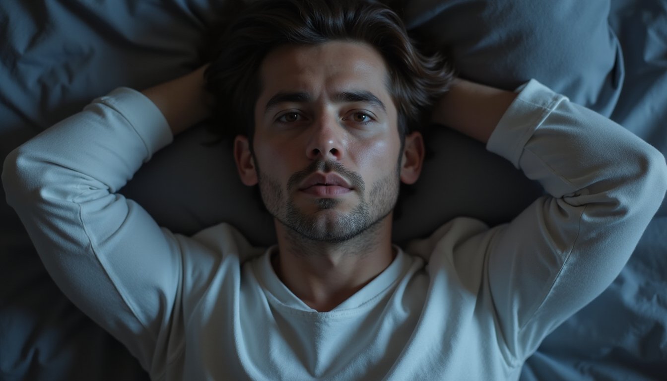 anxiety disrupts nighttime calm